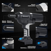 18V Brushless Cordless Rivet Gun Tool , Bare Machine Automatic Rivet Recoil with MWK Battery Converter