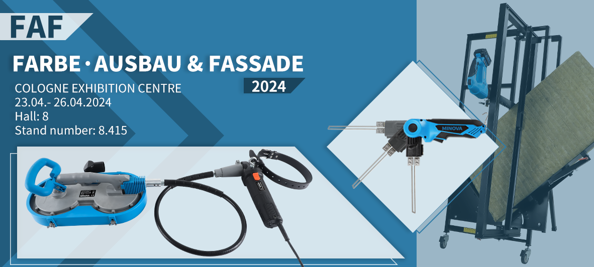 FAF - FARBE, AUSBAU & FASSADE 2024-Come See Us in Hall 8 / Stand Number 8.415