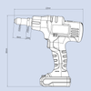 Battery Rivet Tool Cordless Rivet Gun 14.4V