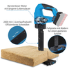 Glass Wool Wood Fiber Mineral Wool Panels Cutter Insulation Material Saw With Battery Adapter