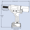 KD-02XL 18V Brushless Tool for Blind Rivet / Heim-lok