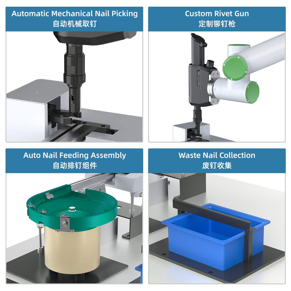 KD-0230R Automatic Riveting Robotic Arm Platform