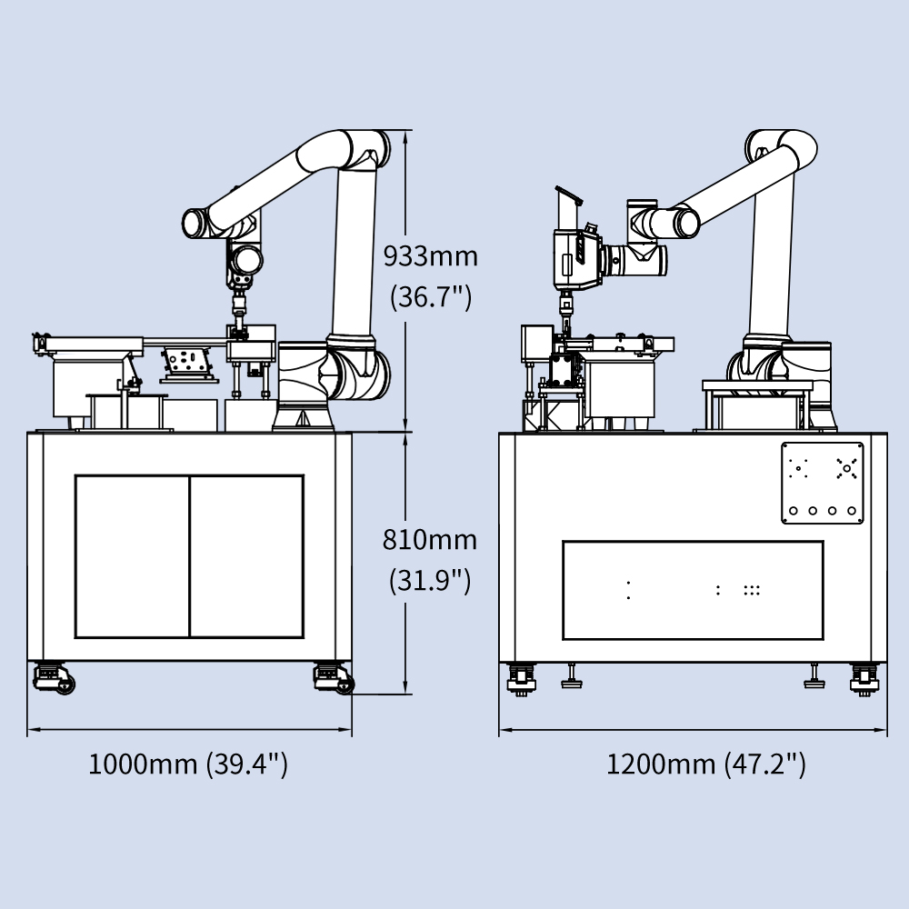KD-0230R Automatic Riveting Robotic Arm Platform